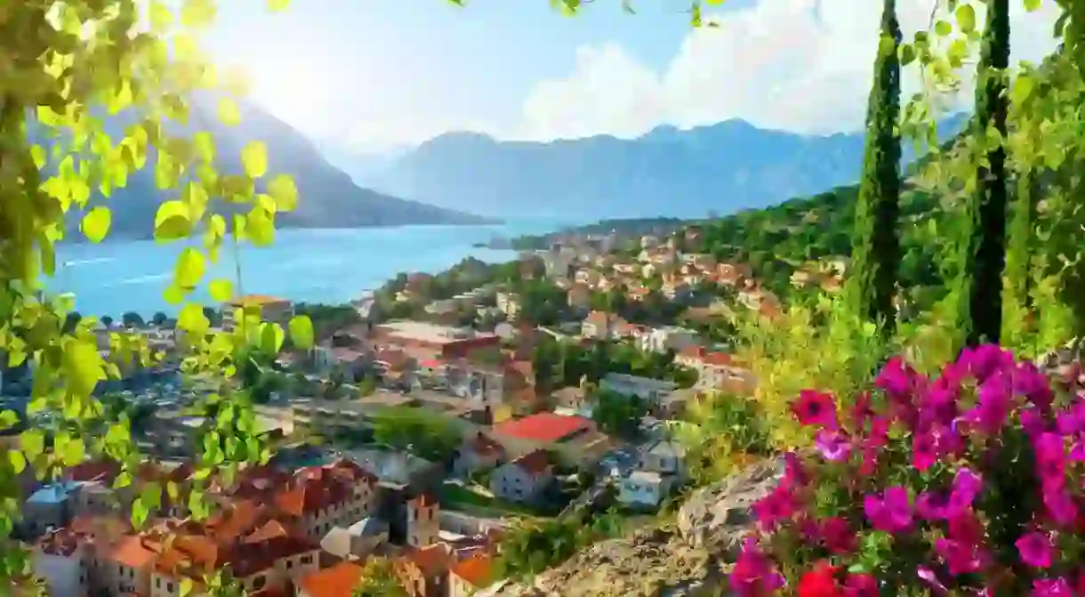 Boka Kotor bay, Montenegro, Kotor old town.