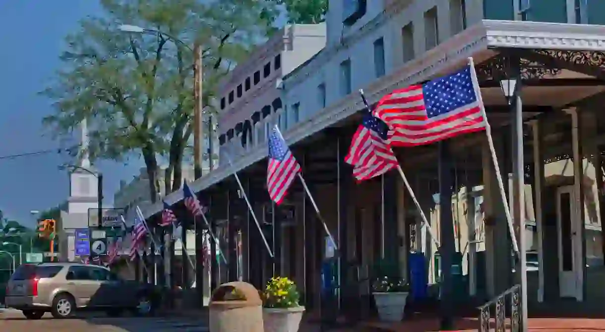 Downtown Holly Springs, Mississippi