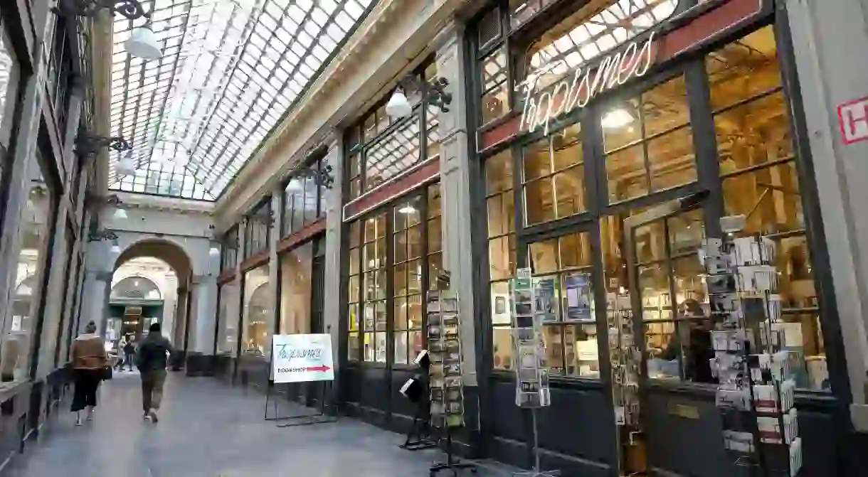 Bookstore Tropismes at the Galeries Royales Saint Hubert