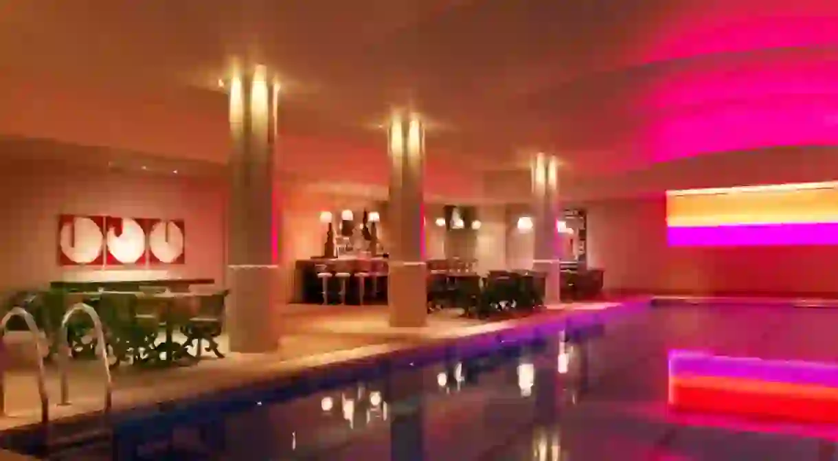 Enjoy a swim and a cocktail at the Haymarket, one of the best hotels with a pool in London