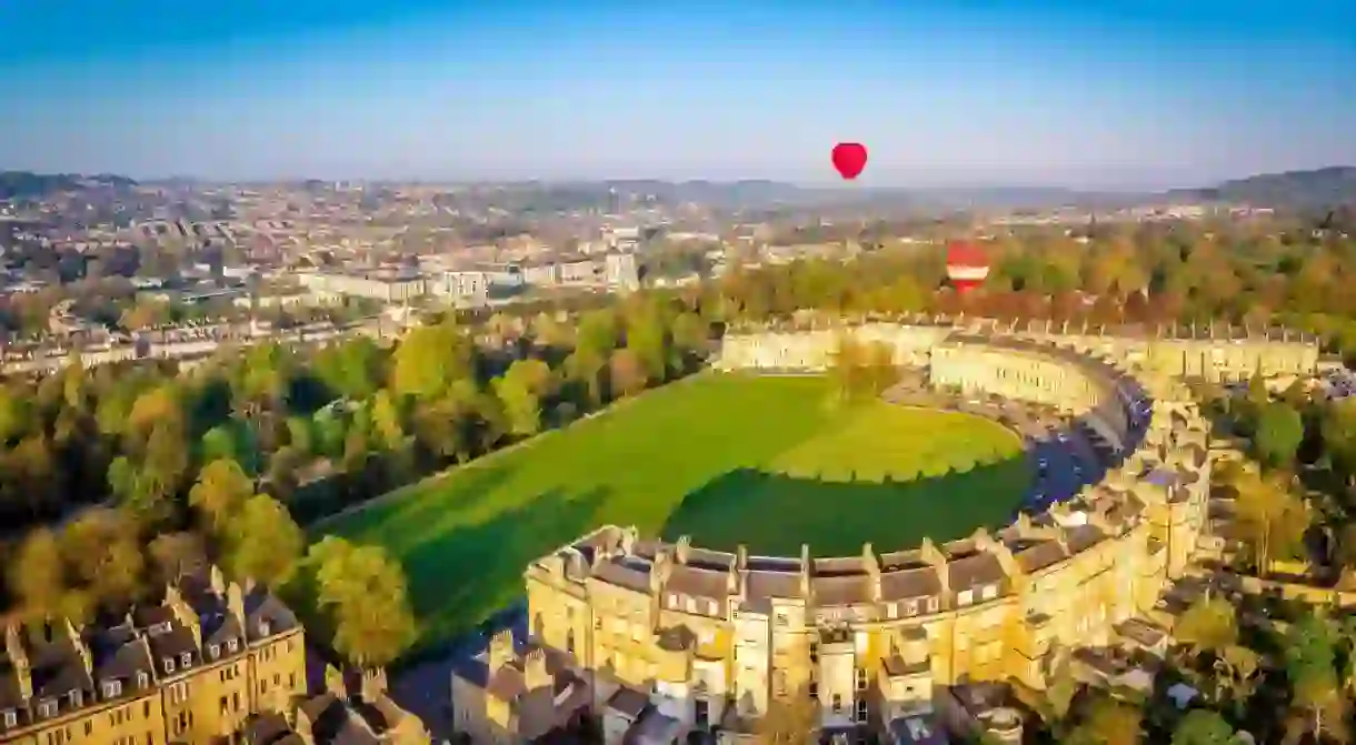 Stay in historical surroundings at the Royal Crescent Hotel and Spa in Bath