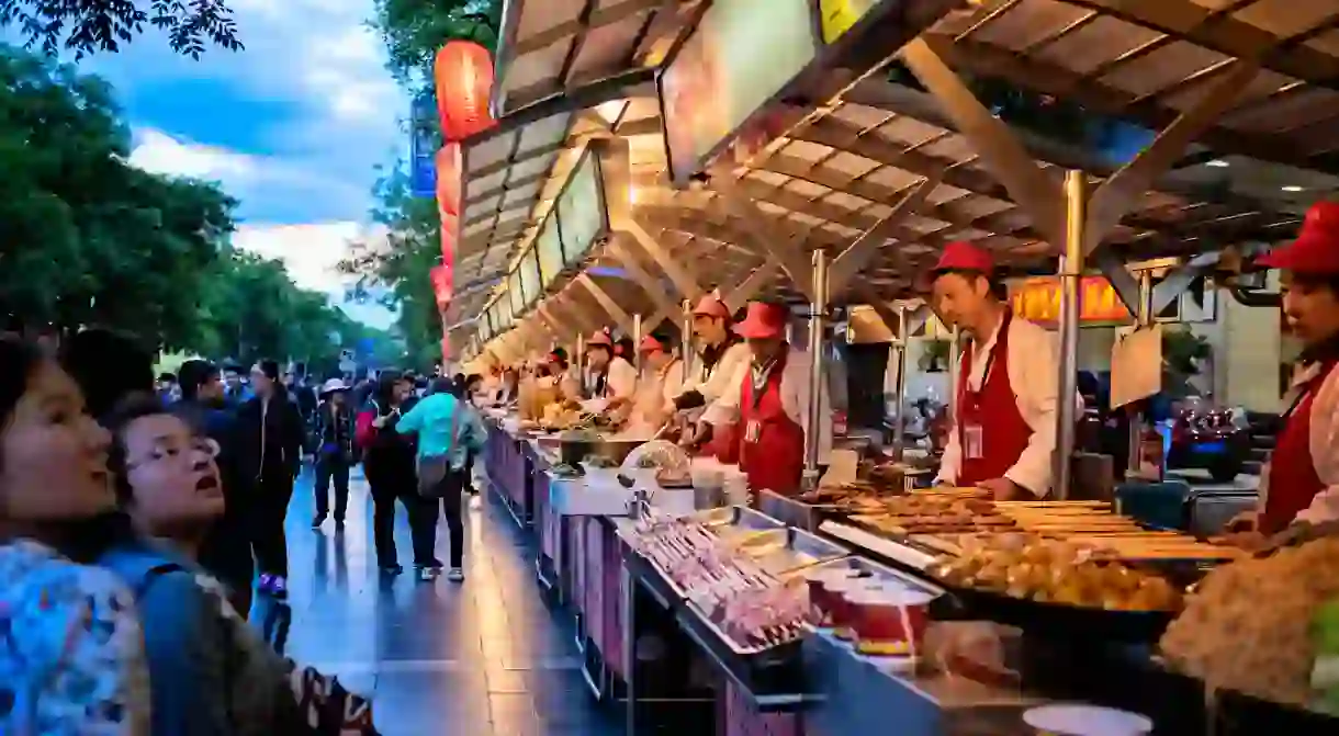 Wangfujing Night Market Snack Street, Beijing