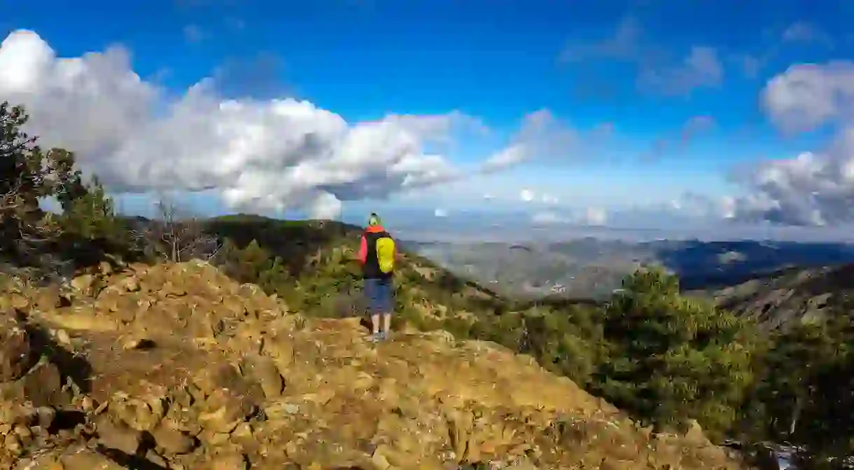 Hiking in the Troodos mountains, Cyprus