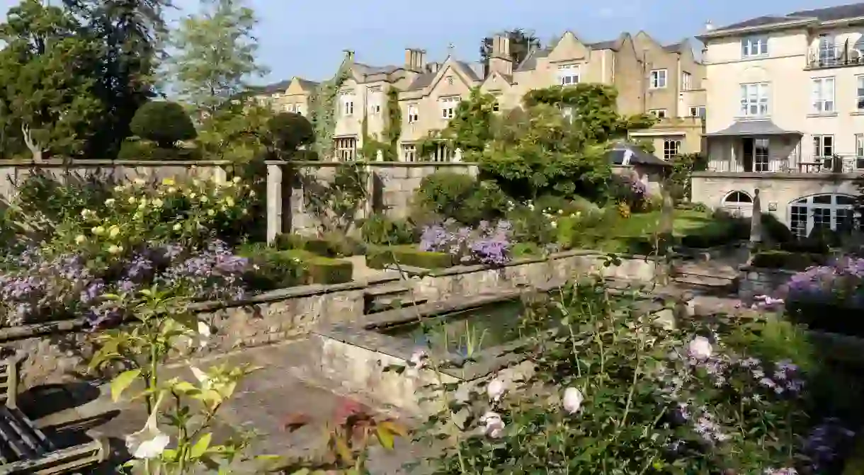 The Bath Priory is known for its award-winning gardens