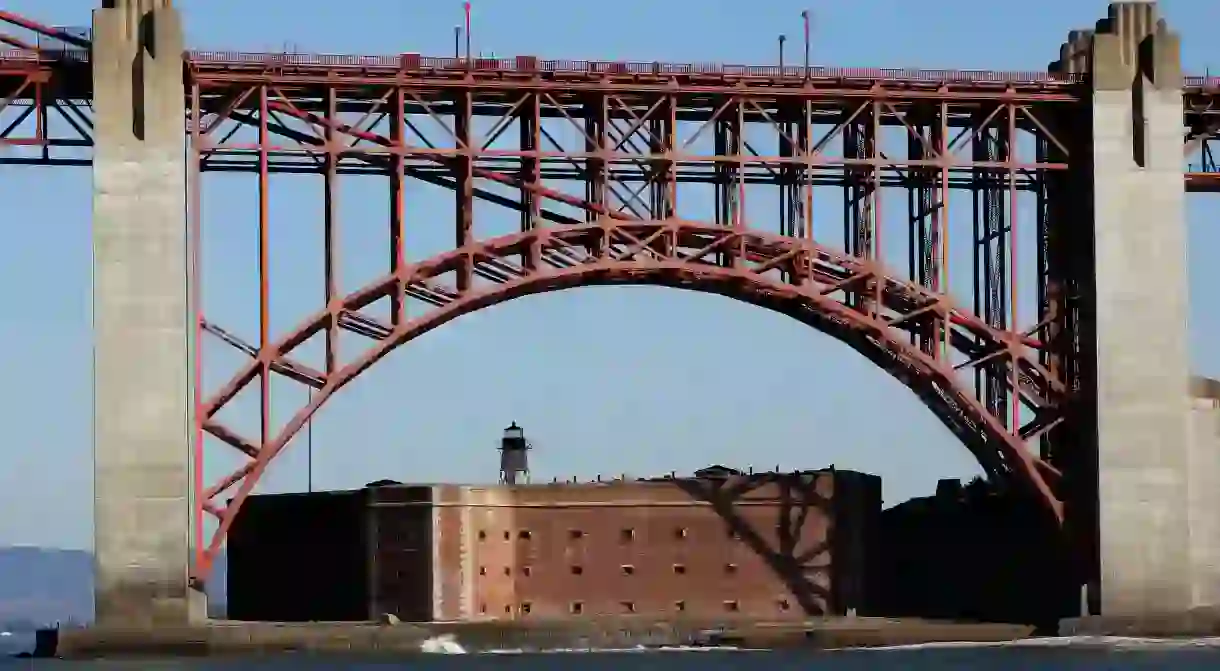 Golden Gate Bridge and Fort Point