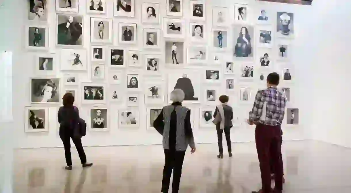 Avedon exhibit at Gagosian Gallery, Beverly Hills, Los Angeles