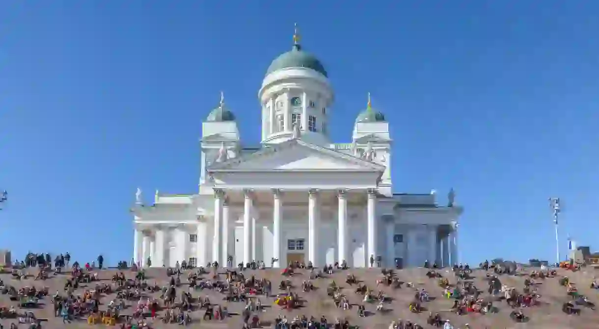 St. Nicholas Church in Helsinki, Finland