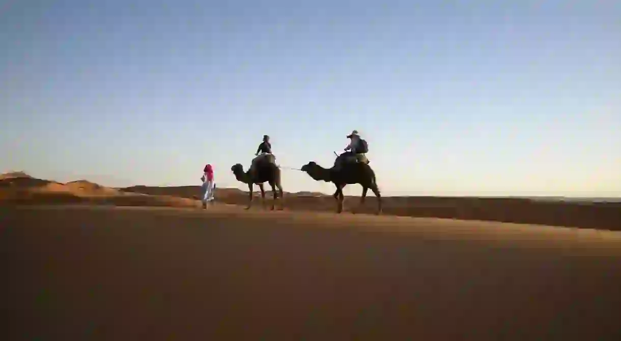 Enjoy wild adventures when you pitch a tent in the Sahara