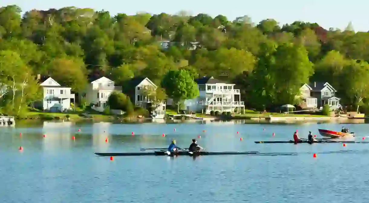 Dartmouth has plenty of beautiful hotels on Lake Banook for you to choose from