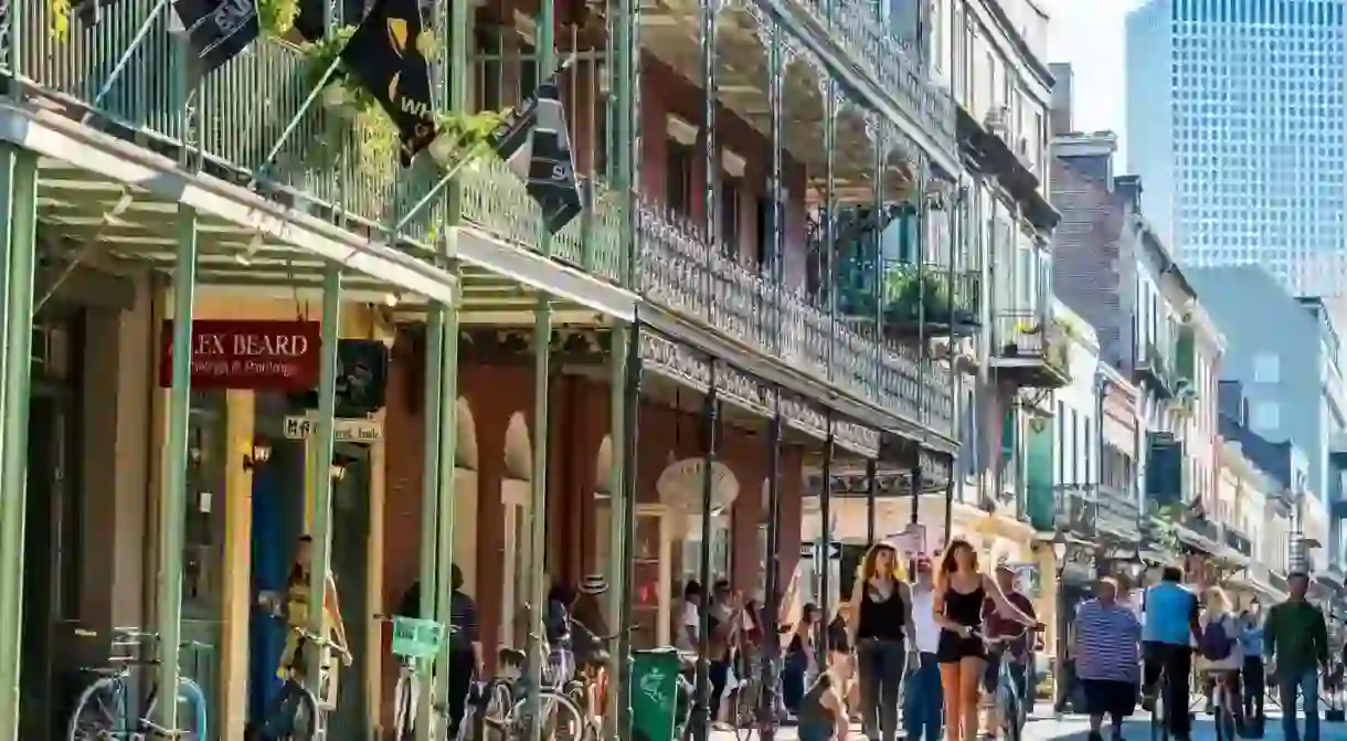 Solo travelers wont feel alone among the hustle and bustle of the French Quarter in New Orleans