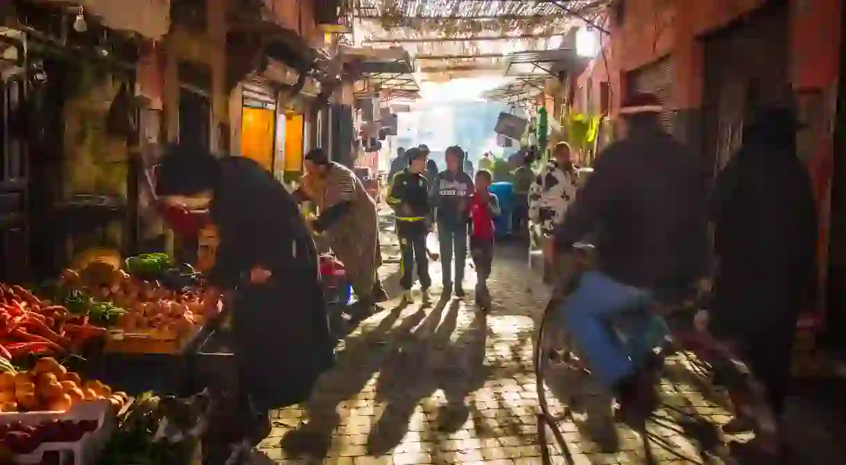 Wander through the meandering alleyways of the Medina on a solo trip to Marrakech