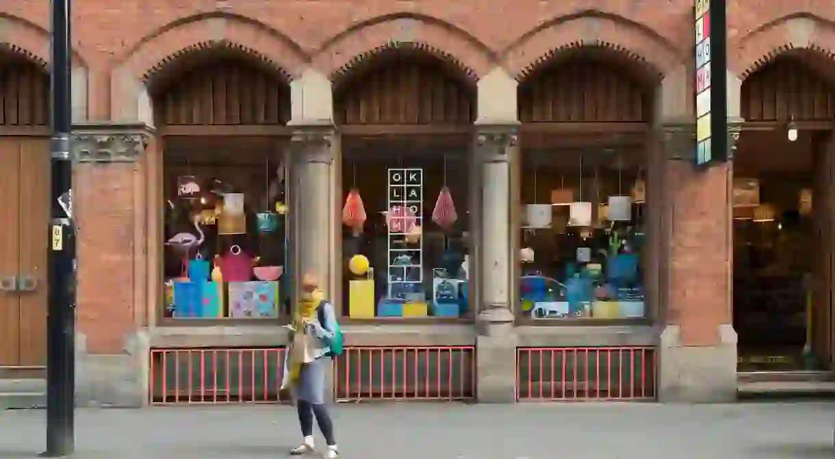 The Oklahoma gift shop on High Street in the Northern Quarter area of Manchester