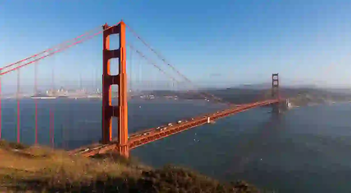 Cycle across the Golden Gate Bridge for an easy morning on a San Francisco icon