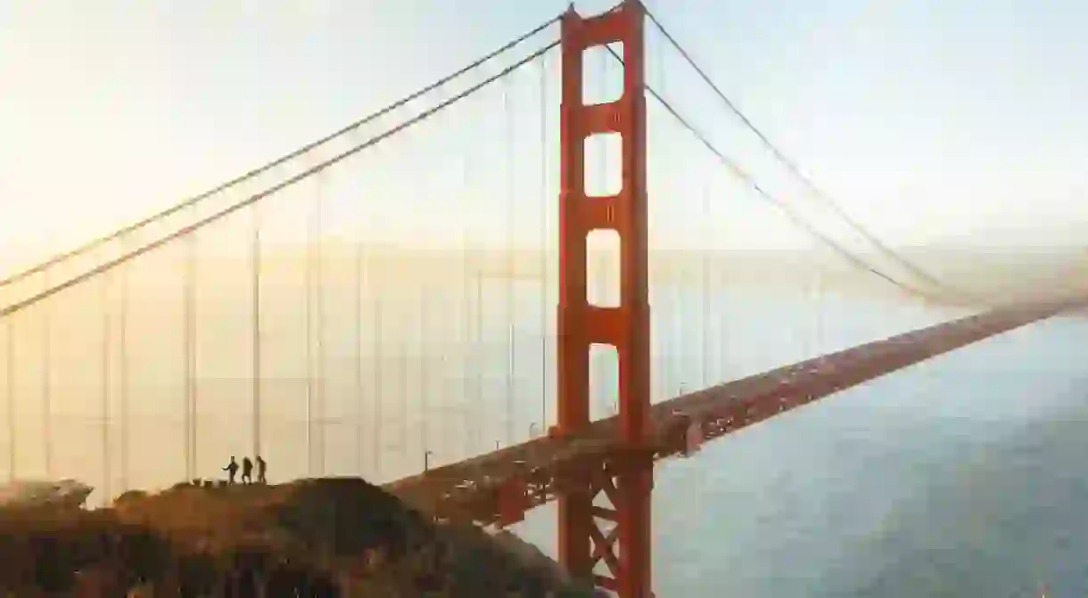 Seeing the Golden Gate Bridge at sunrise is one experience solo travelers shouldnt miss in San Francisco