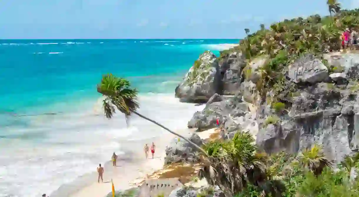 Tulum ruinas Yucatan Peninsula Mexico