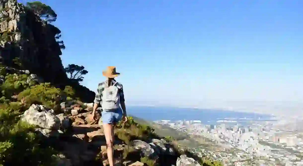 Hiking to Lions Head, Cape Town, South Africa