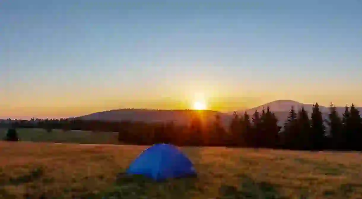 Theres something special about pitching a tent in Bulgaria