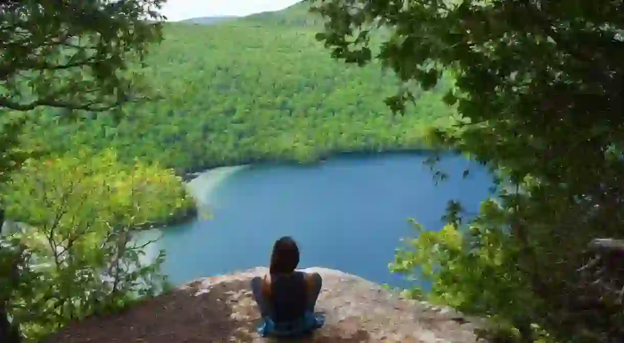 The million acres of forest make Asheville an effortlessly picturesque place to camp