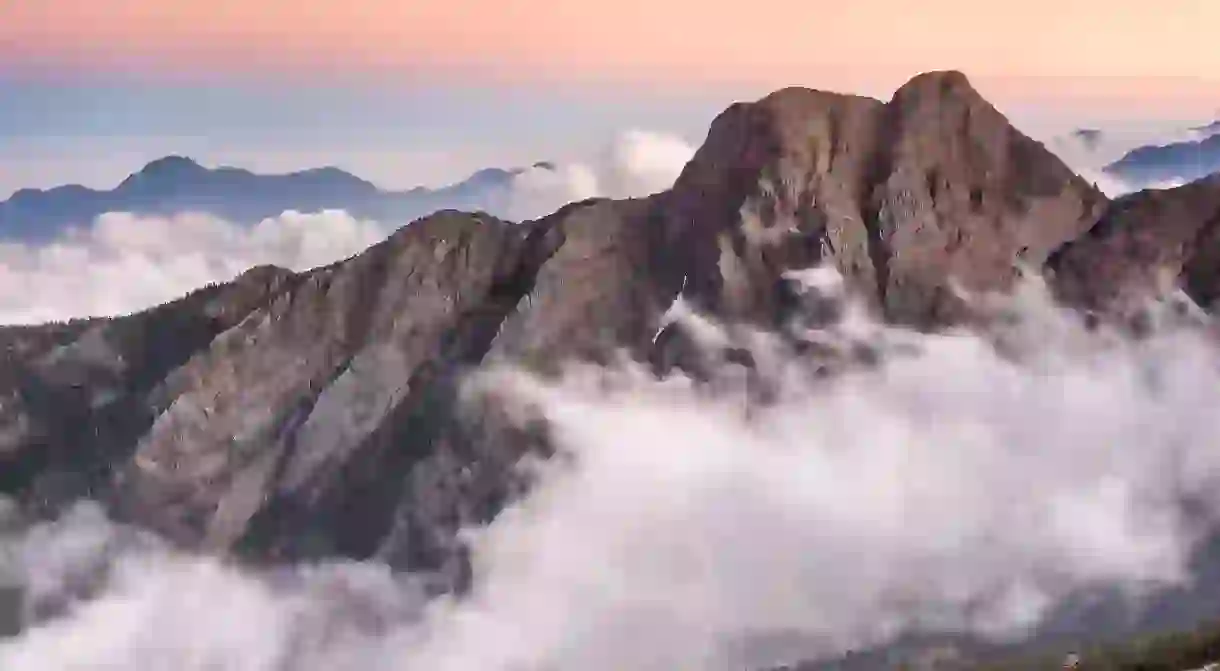 Mt Jade is the highest mountain in Taiwan and belongs to Yushan National Park