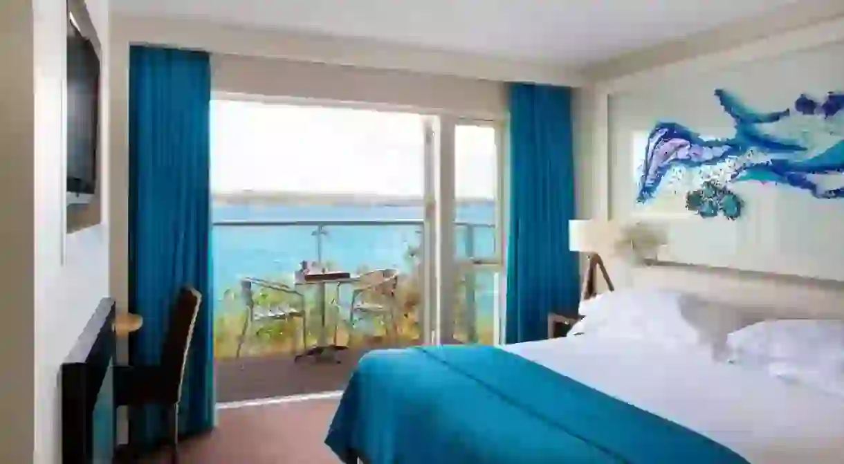 The Cliff House Hotel in Waterford offers spectacular views