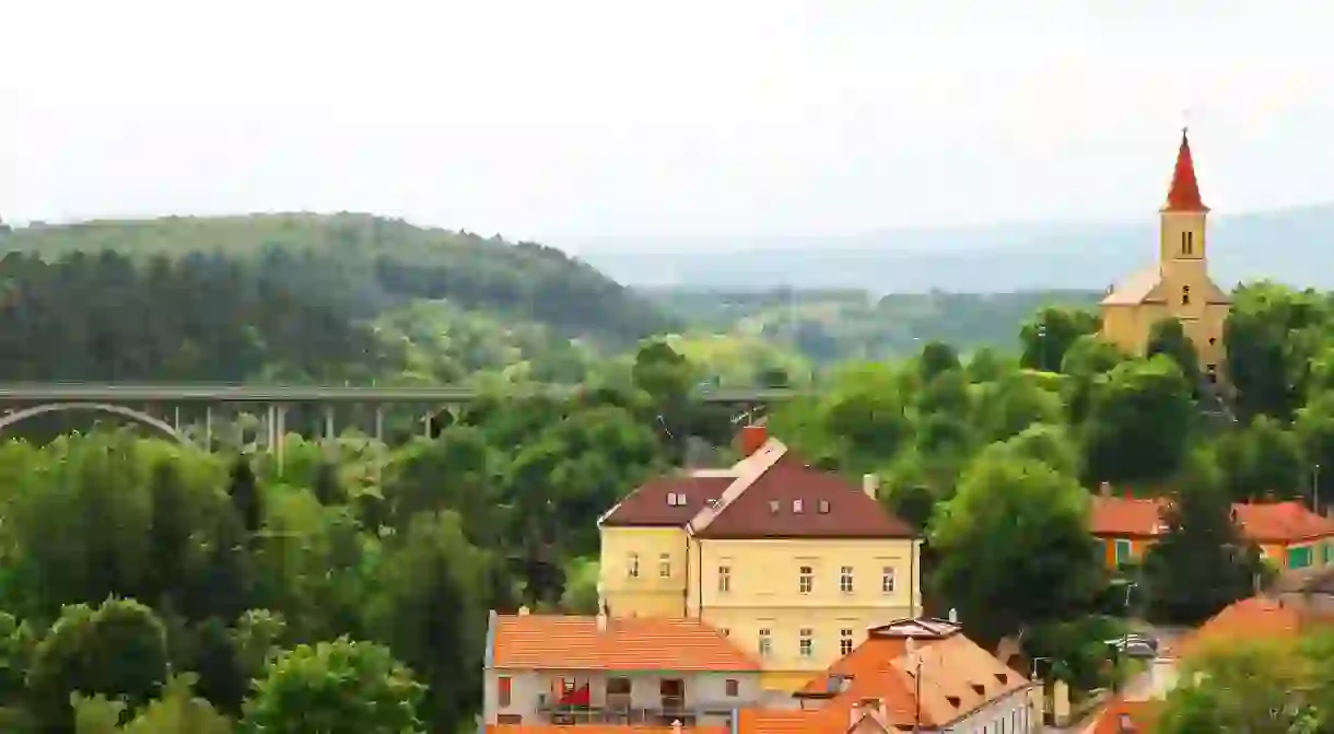 View over the Hungarian city of Veszprem.