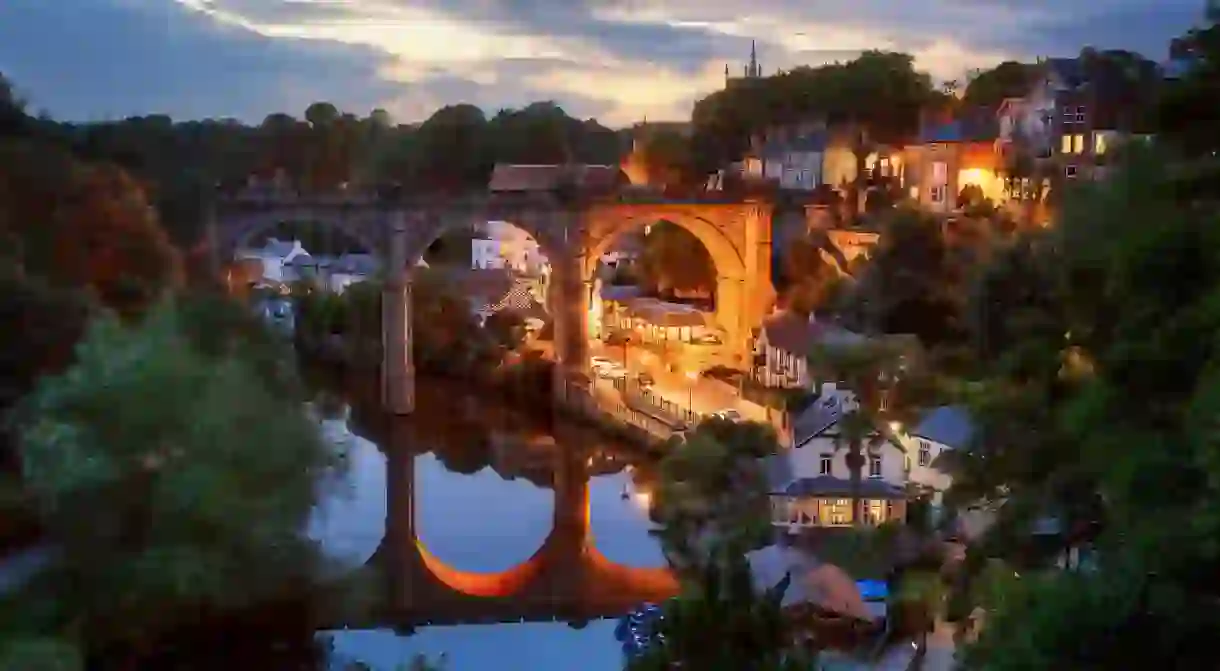 Bridge at Knaresborough, Harrogate, North Yorkshire, England