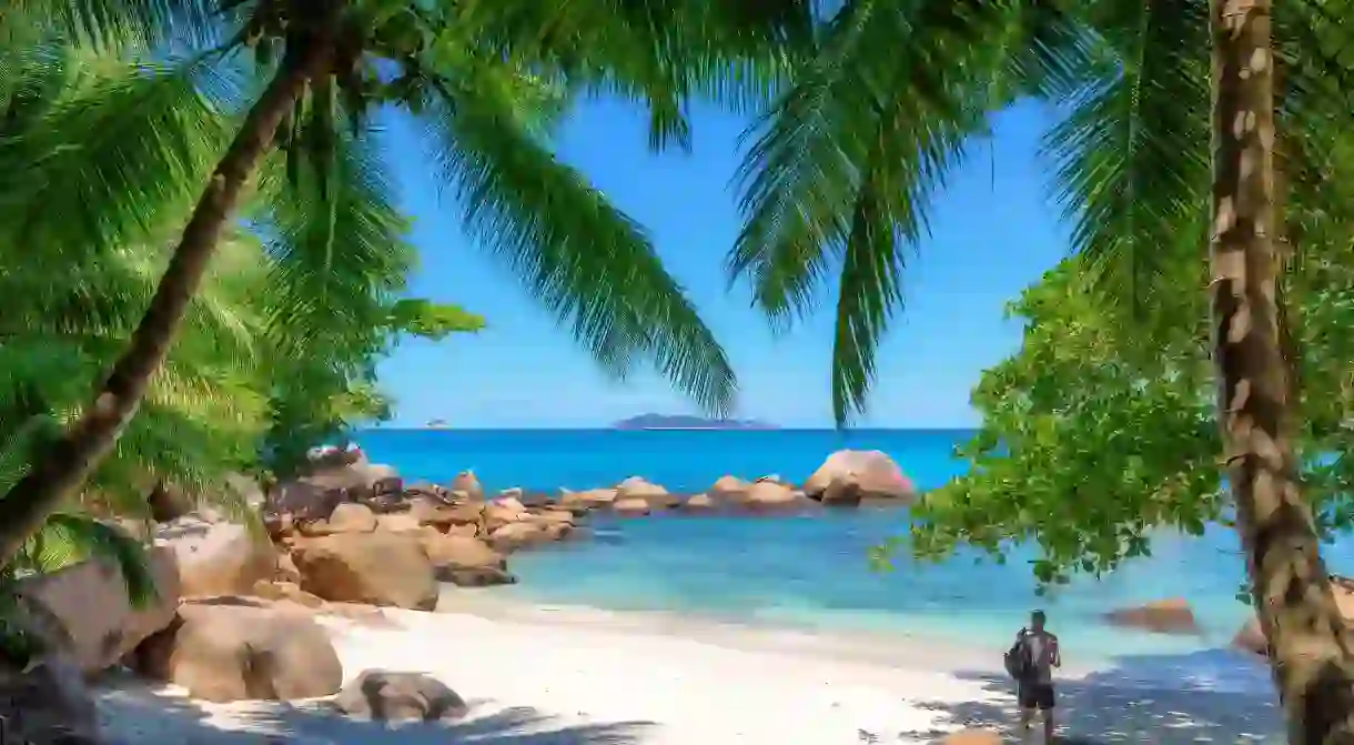 White sands and swaying palm trees pave the way for the best kept secret beaches and coves in the Seychelles