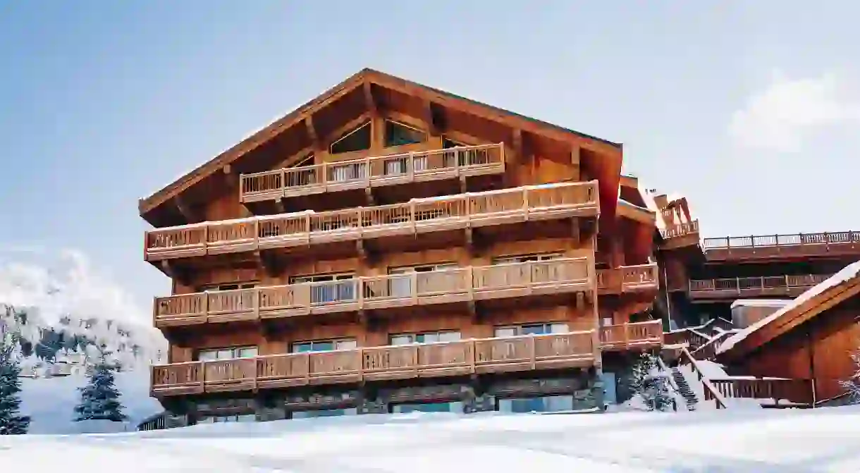 Drag yourself away from your relaxing haven at Le Coucou to hit the slopes in Méribel