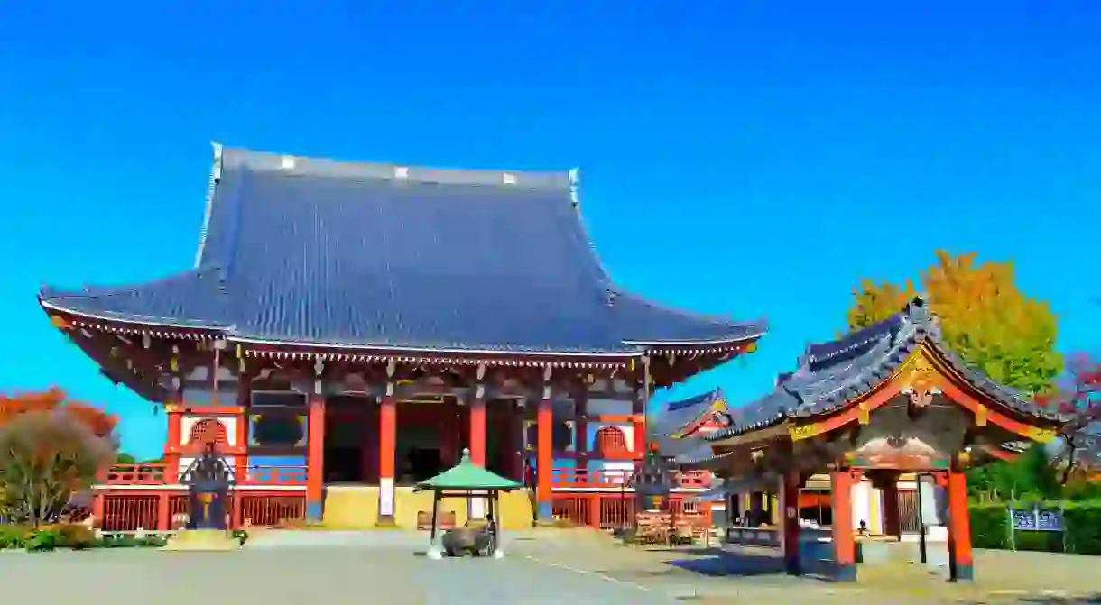 The Ikegami Honmon-ji Temple in Ota, Tokyo, dates back to the 13th century