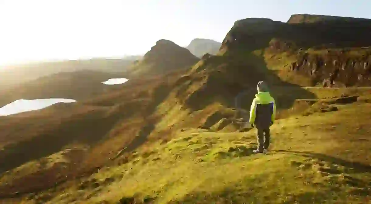 Quiraing, on the Isle of Skye, is home to some of the most dramatic vistas in Scotland