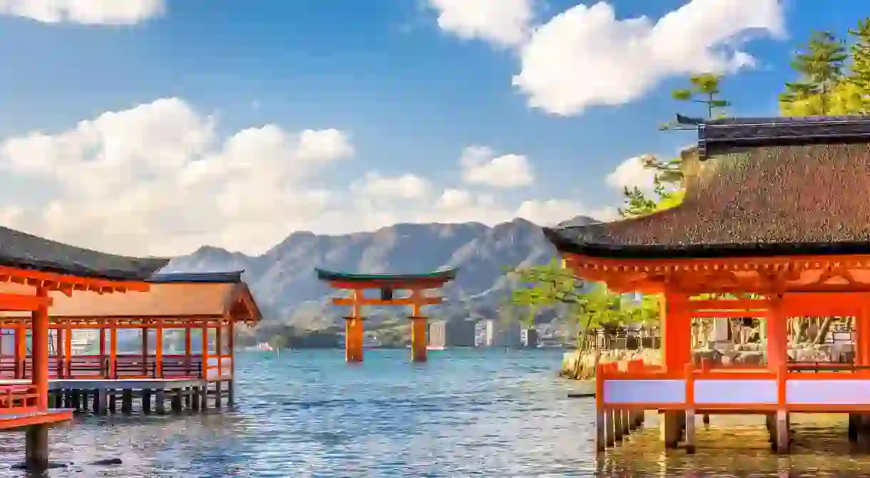 Miyajima is known around the world for its giant orange torii gate that appears to float on water