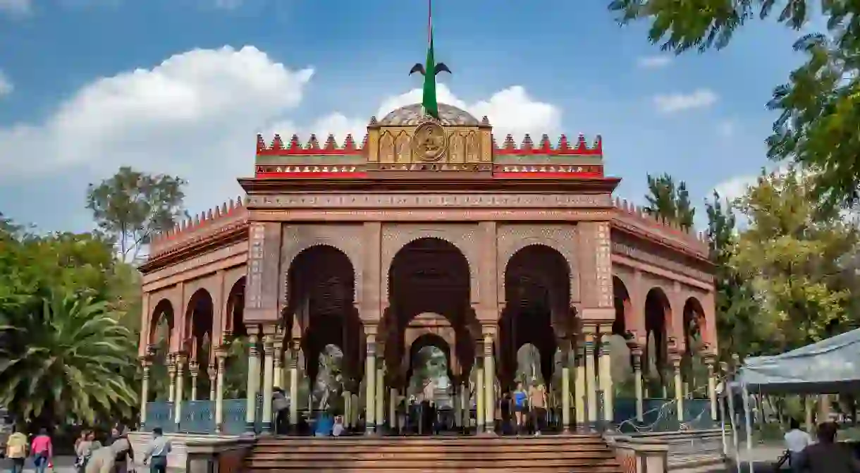 The Kiosco Morisco of Santa Maria la Ribera is a highlight of Mexico City