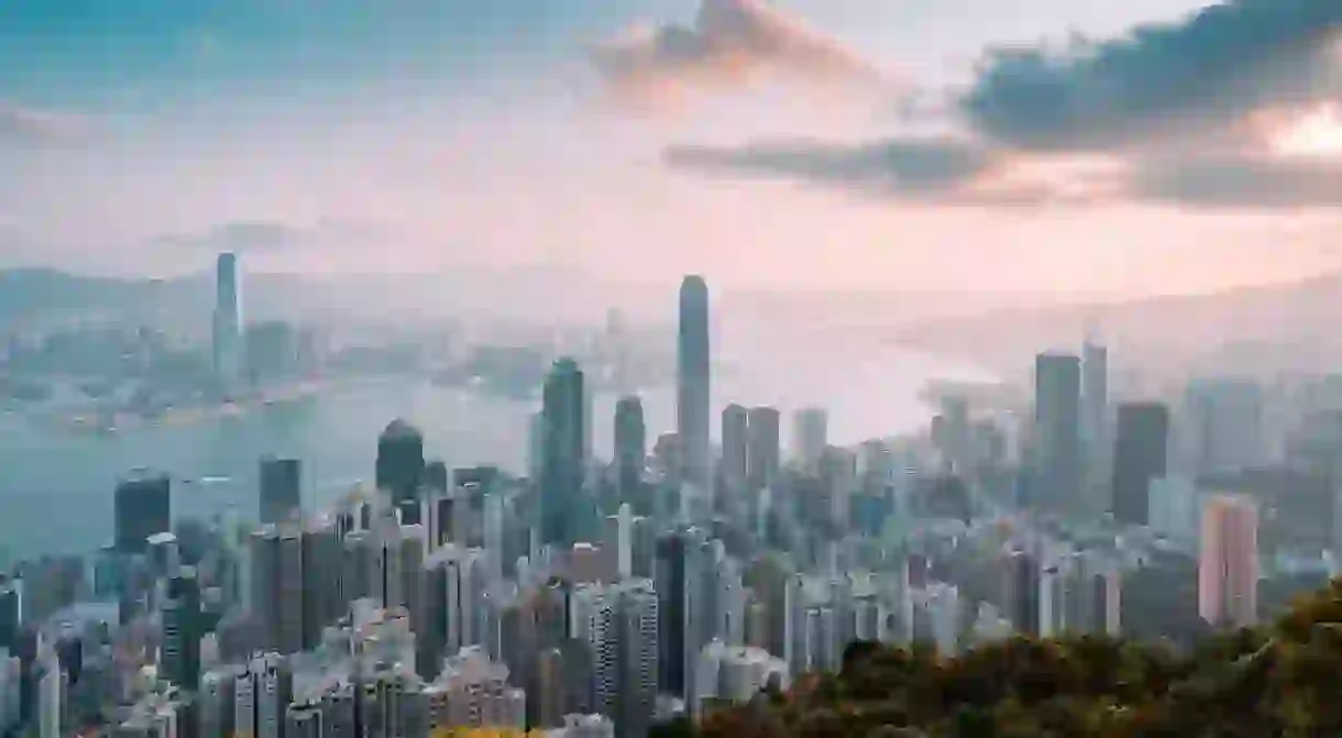 Climb to the citys most spectacular viewpoint, The Peak, for an incredible sunrise view of Hong Kong Island