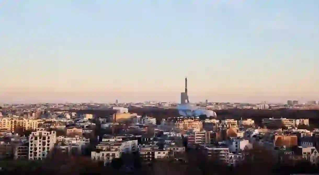 The view of Paris from the rooftop of Mama Shelters latest addition in the French capital