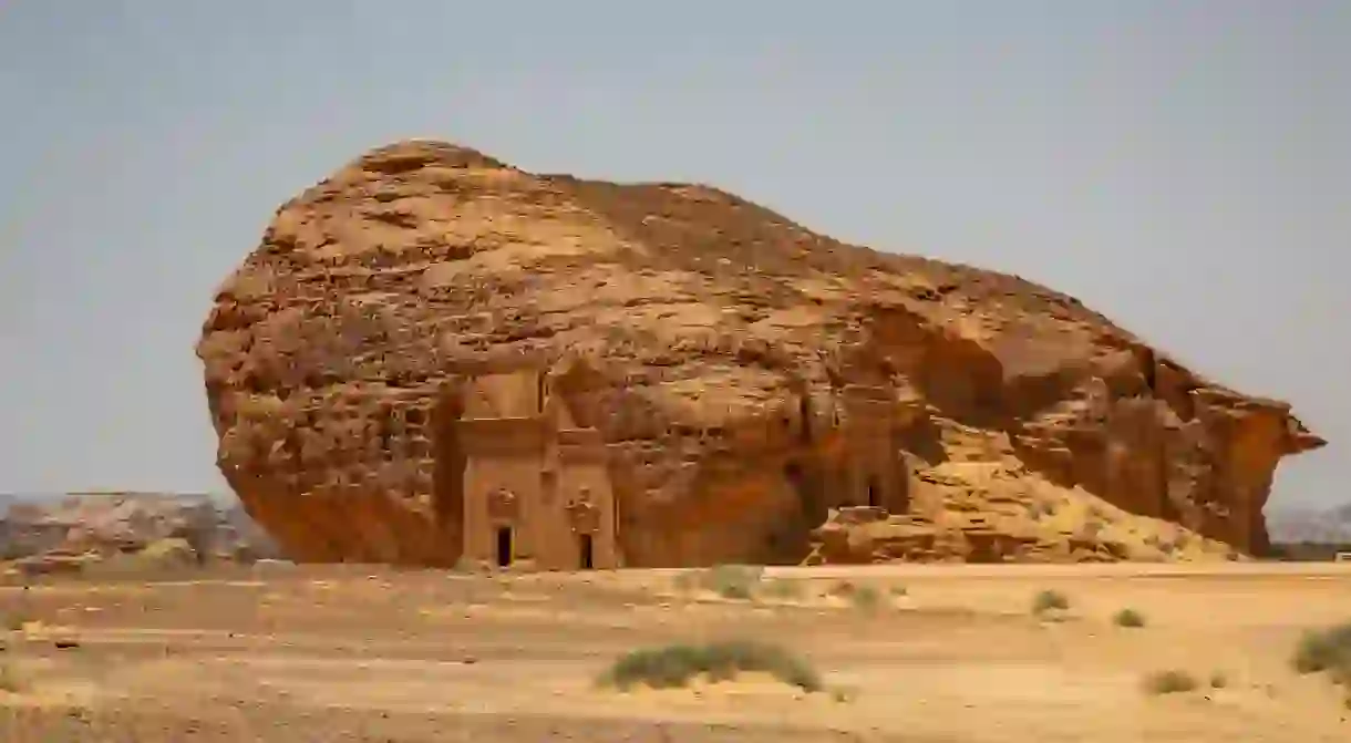 One of the iconic tombs of AlUla