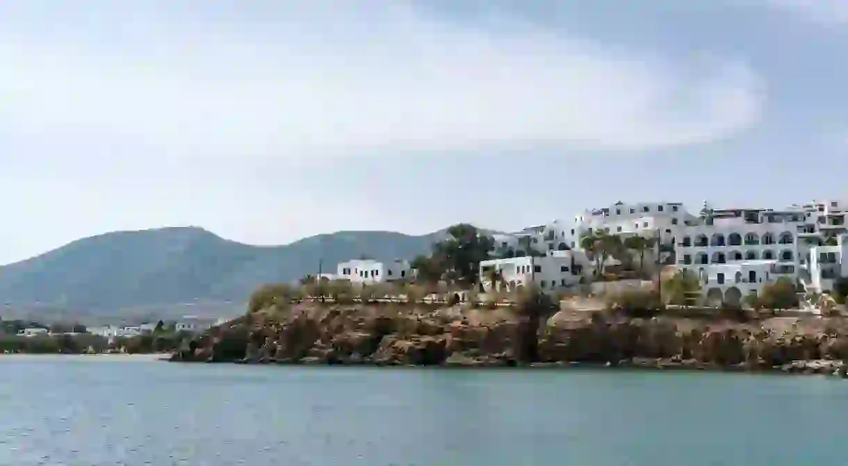 A view of Paraos from the sea