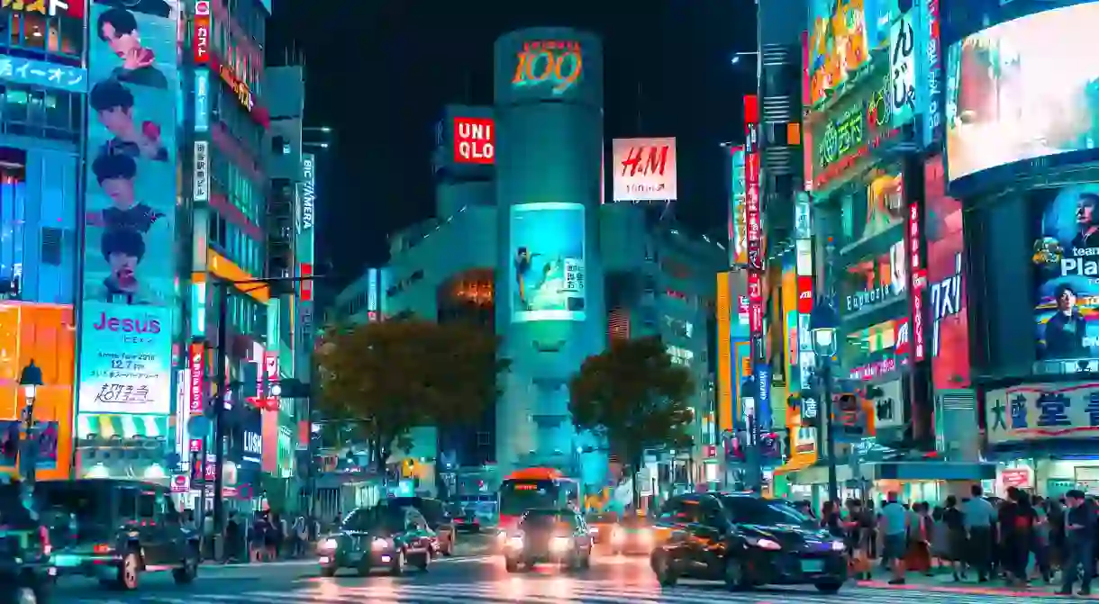 The bright lights of Tokyo are a great way to enjoy the longer evenings in autumn