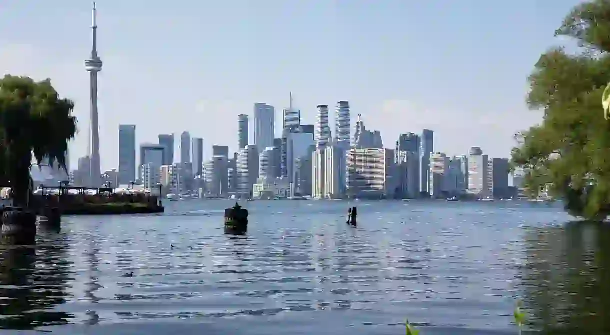 View from Centre Island, Toronto, Canada