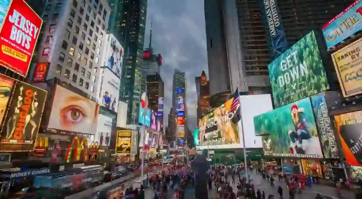 Times Square, Manhattan, New York.