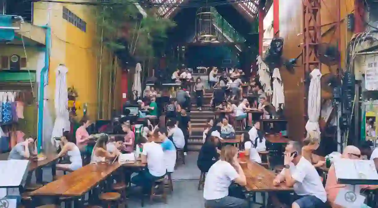 Young Travellers in Khaosan Road, Bangkok