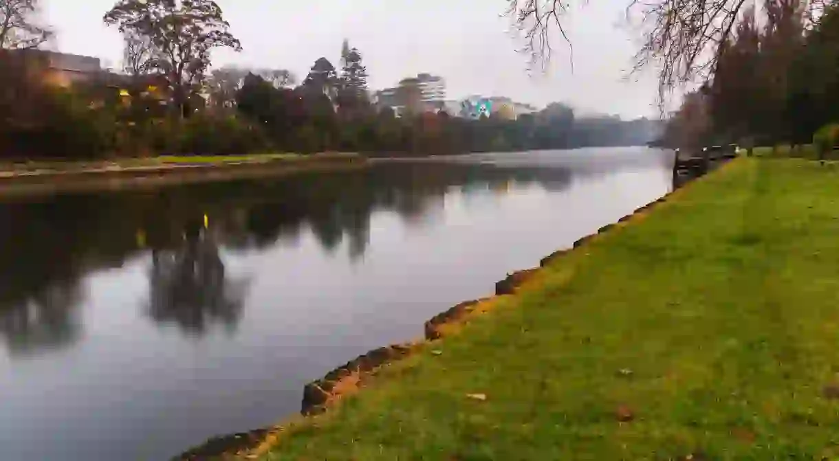 Waikato River, Hamilton Central, New Zealand