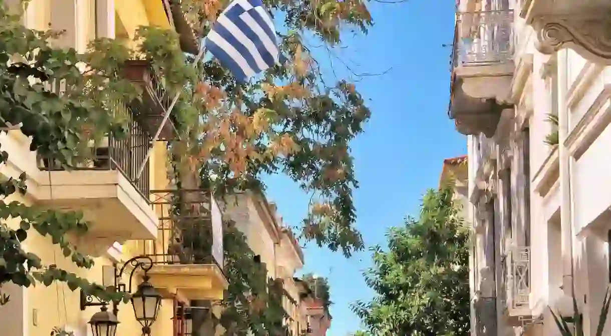 Streets of Plaka, Athens, Greece