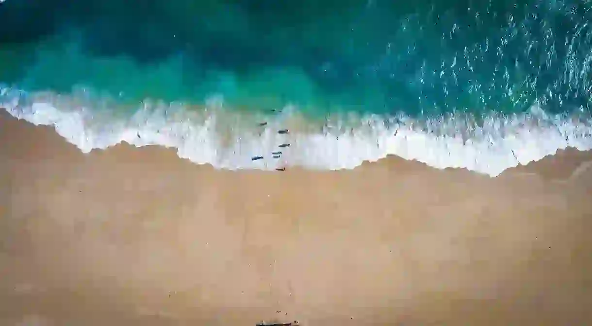 Aerial view from Puerto Peñasco, Mexico