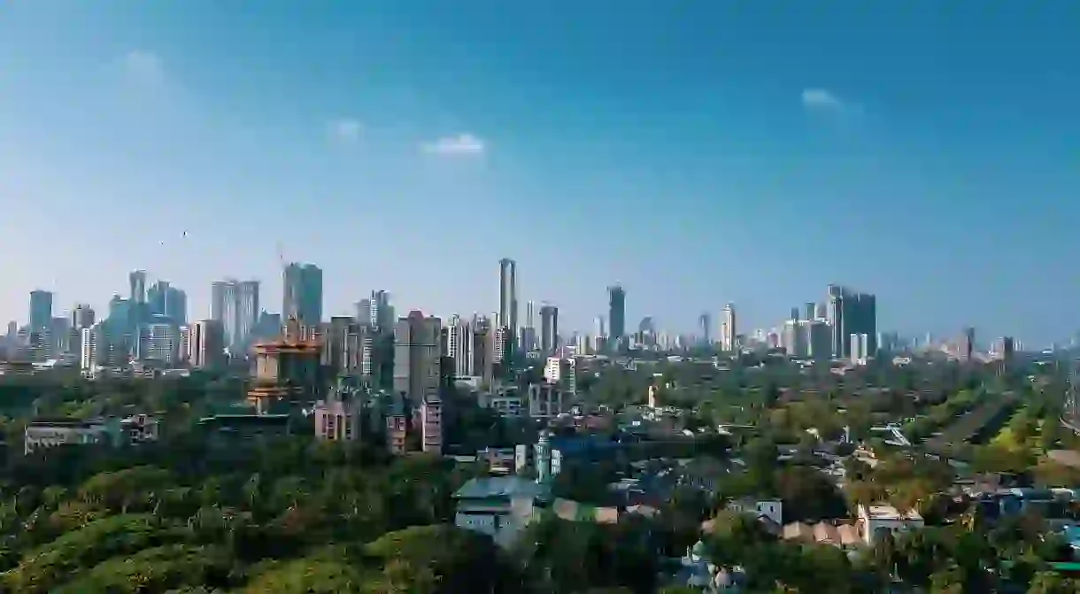 Mumbai Skyline. Mumbai, India