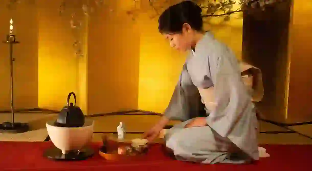 Wabichakai Tea Ceremony, Kyoto, Japan