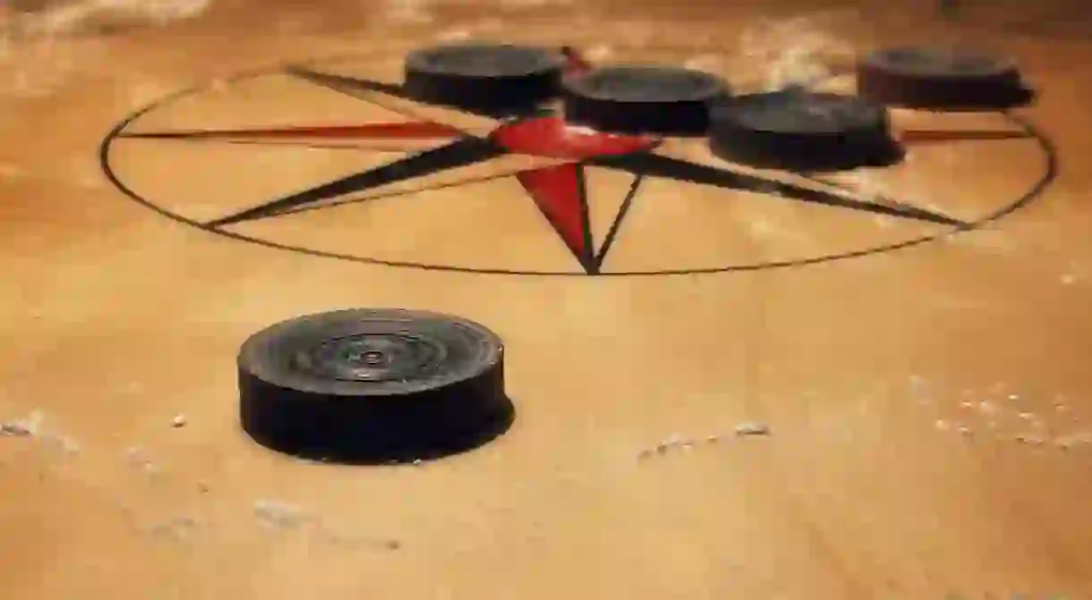 Carrom, a popular game in India