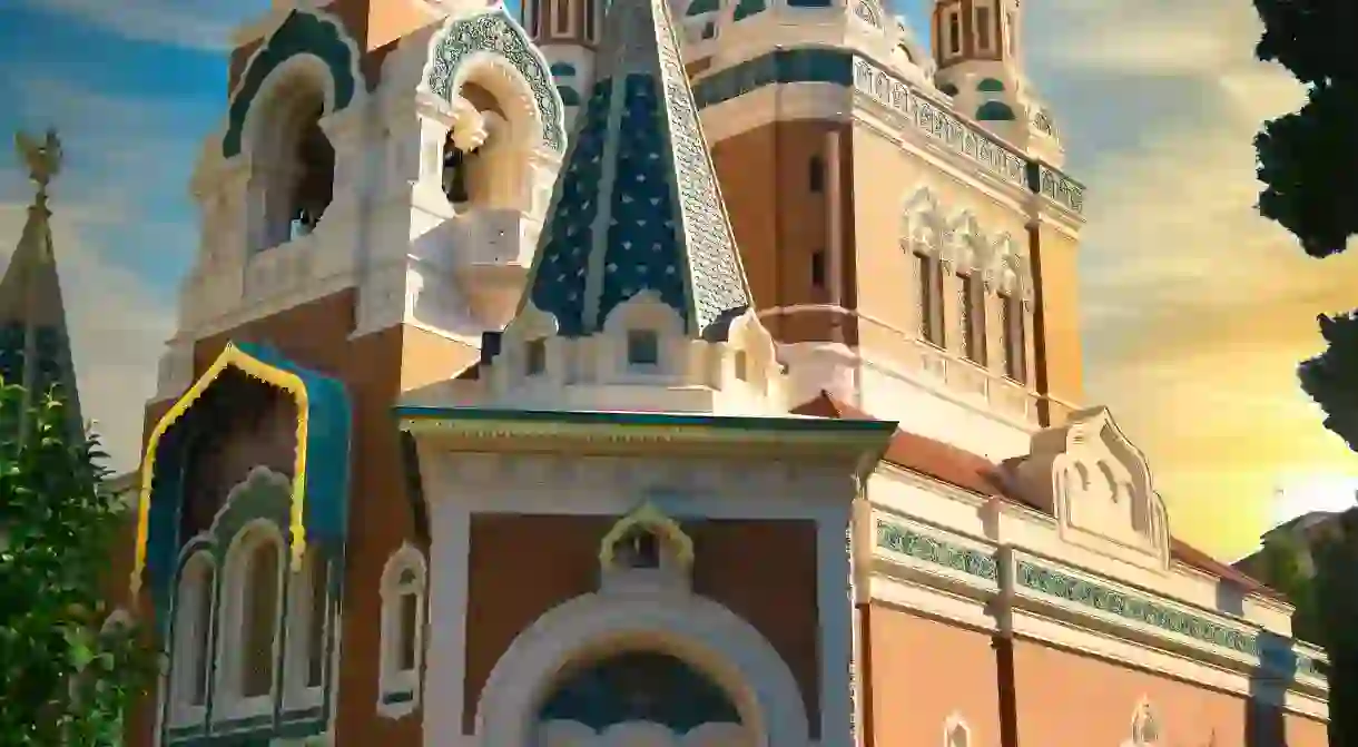 Russian Orthodox Cathedral in Nice