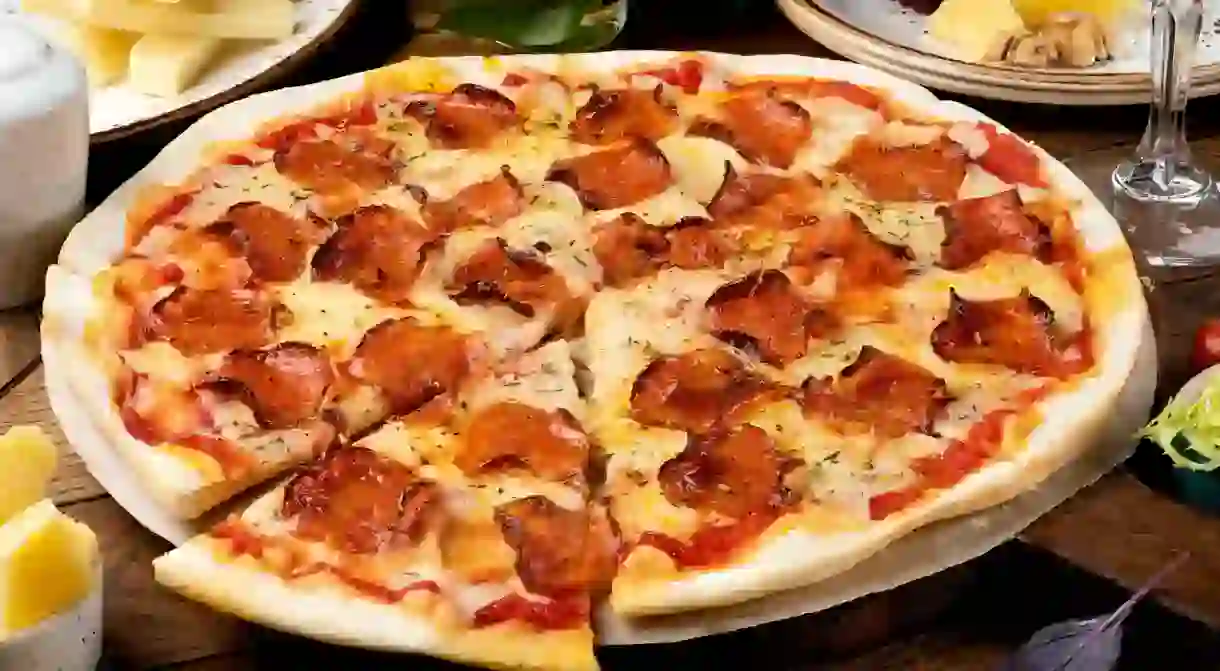 Pepperoni pizza