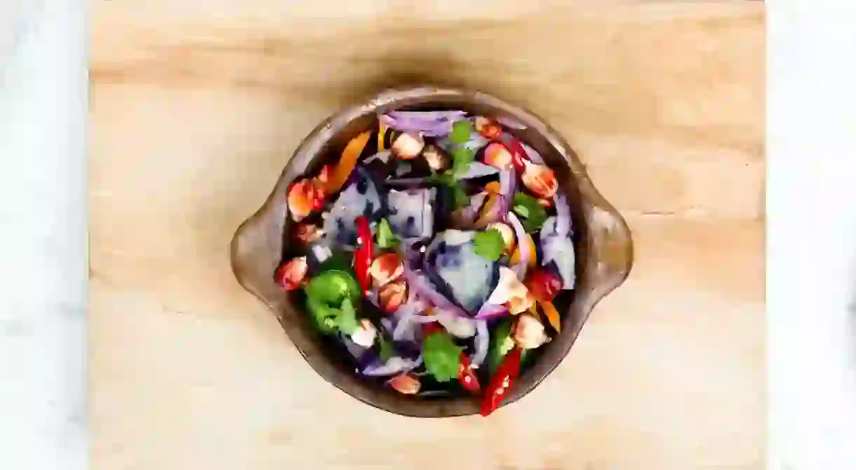 Raw salad