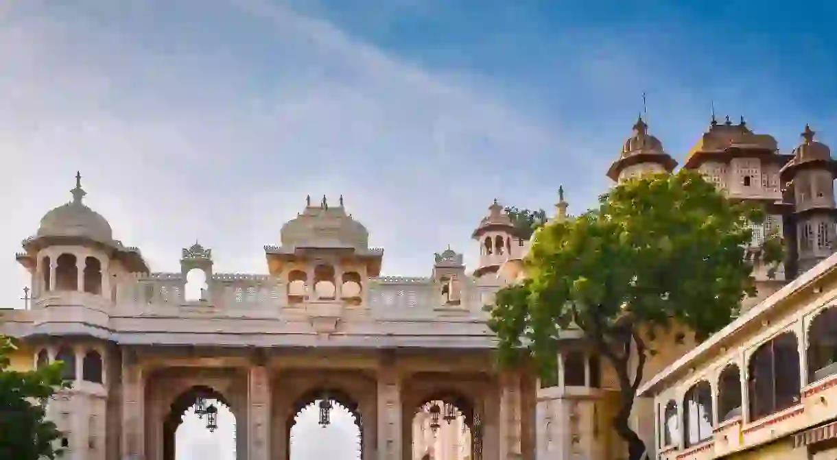 City Palace, Old City, Udaipur, Rajasthan, India